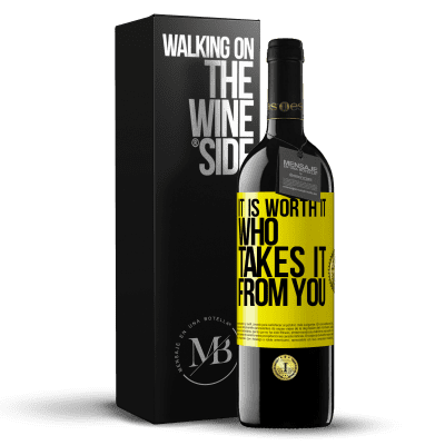 «It is worth it who takes it from you» RED Edition MBE Reserve