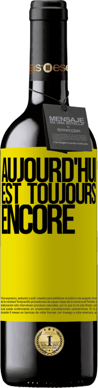 39,95 € Envoi gratuit | Vin rouge Édition RED MBE Réserve Aujourd'hui est toujours encore Étiquette Jaune. Étiquette personnalisable Réserve 12 Mois Récolte 2015 Tempranillo