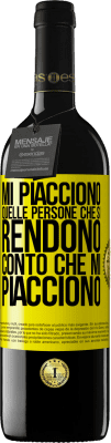 39,95 € Spedizione Gratuita | Vino rosso Edizione RED MBE Riserva Mi piacciono quelle persone che si rendono conto che mi piacciono Etichetta Gialla. Etichetta personalizzabile Riserva 12 Mesi Raccogliere 2014 Tempranillo