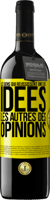 39,95 € Envoi gratuit | Vin rouge Édition RED MBE Réserve Les gens qui réussissent ont des idées. Les autres des opinions Étiquette Jaune. Étiquette personnalisable Réserve 12 Mois Récolte 2014 Tempranillo