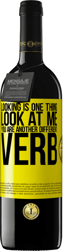 39,95 € Free Shipping | Red Wine RED Edition MBE Reserve Looking is one thing. Look at me, you are another different verb Yellow Label. Customizable label Reserve 12 Months Harvest 2015 Tempranillo