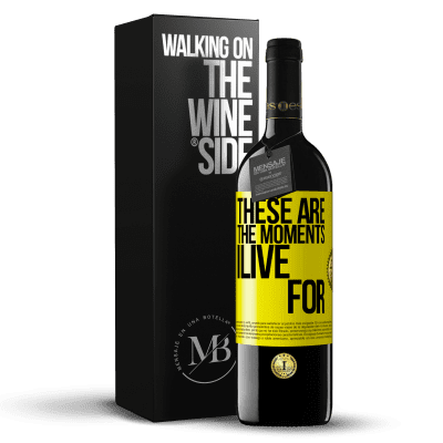 «These are the moments I live for» RED Edition MBE Reserve