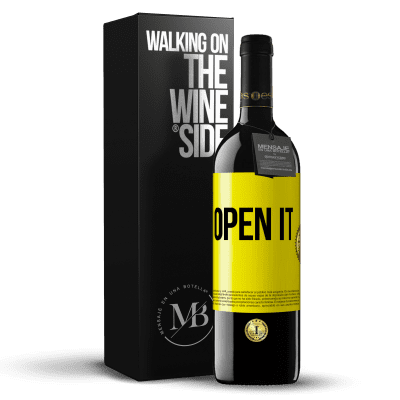 «Open it» RED Edition MBE Reserve