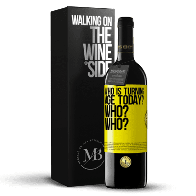 «今天谁在变年龄？谁？谁？» RED版 MBE 预订