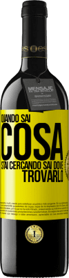 39,95 € Spedizione Gratuita | Vino rosso Edizione RED MBE Riserva Quando sai cosa stai cercando, sai dove trovarlo Etichetta Gialla. Etichetta personalizzabile Riserva 12 Mesi Raccogliere 2016 Tempranillo