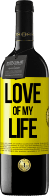 39,95 € 送料無料 | 赤ワイン REDエディション MBE 予約する 人生最愛の人 黄色のラベル. カスタマイズ可能なラベル 予約する 12 月 収穫 2016 Tempranillo
