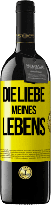 39,95 € Kostenloser Versand | Rotwein RED Ausgabe MBE Reserve Die Liebe meines Lebens Gelbes Etikett. Anpassbares Etikett Reserve 12 Monate Ernte 2014 Tempranillo