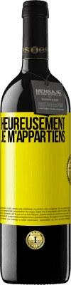 39,95 € Envoi gratuit | Vin rouge Édition RED MBE Réserve Heureusement, je m'appartiens Étiquette Jaune. Étiquette personnalisable Réserve 12 Mois Récolte 2016 Tempranillo