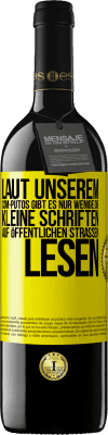 39,95 € Kostenloser Versand | Rotwein RED Ausgabe MBE Reserve Laut unserem com-PUTOS gibt es nur wenige, die kleine Schriften auf öffentlichen Straßen lesen Gelbes Etikett. Anpassbares Etikett Reserve 12 Monate Ernte 2014 Tempranillo