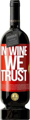 49,95 € Spedizione Gratuita | Vino rosso Edizione Premium MBS® Riserva in wine we trust Etichetta Rossa. Etichetta personalizzabile Riserva 12 Mesi Raccogliere 2016 Tempranillo