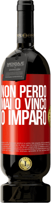49,95 € Spedizione Gratuita | Vino rosso Edizione Premium MBS® Riserva Non perdo mai O vinco o imparo Etichetta Rossa. Etichetta personalizzabile Riserva 12 Mesi Raccogliere 2016 Tempranillo