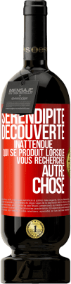 49,95 € Envoi gratuit | Vin rouge Édition Premium MBS® Réserve Sérendipité. Découverte inattendue qui se produit lorsque vous recherchez autre chose Étiquette Rouge. Étiquette personnalisable Réserve 12 Mois Récolte 2014 Tempranillo