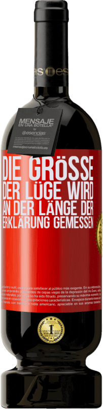 49,95 € Kostenloser Versand | Rotwein Premium Ausgabe MBS® Reserve Die Größe der Lüge wird an der Länge der Erklärung gemessen Rote Markierung. Anpassbares Etikett Reserve 12 Monate Ernte 2015 Tempranillo