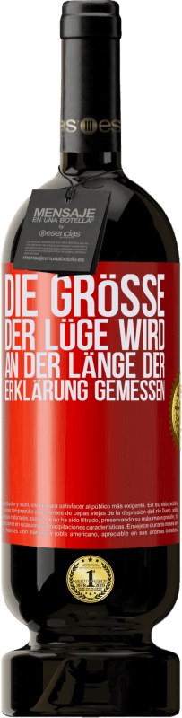 49,95 € Kostenloser Versand | Rotwein Premium Ausgabe MBS® Reserve Die Größe der Lüge wird an der Länge der Erklärung gemessen Rote Markierung. Anpassbares Etikett Reserve 12 Monate Ernte 2016 Tempranillo