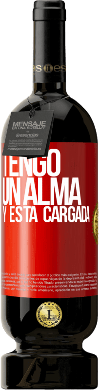 49,95 € Spedizione Gratuita | Vino rosso Edizione Premium MBS® Riserva Tengo un alma y está cargada Etichetta Rossa. Etichetta personalizzabile Riserva 12 Mesi Raccogliere 2016 Tempranillo