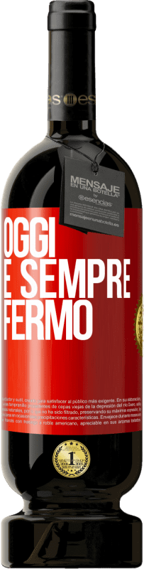 49,95 € Spedizione Gratuita | Vino rosso Edizione Premium MBS® Riserva Oggi è sempre fermo Etichetta Rossa. Etichetta personalizzabile Riserva 12 Mesi Raccogliere 2015 Tempranillo