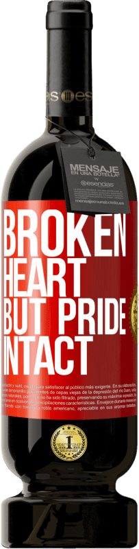 49,95 € Free Shipping | Red Wine Premium Edition MBS® Reserve The broken heart But pride intact Red Label. Customizable label Reserve 12 Months Harvest 2015 Tempranillo