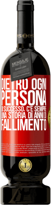 49,95 € Spedizione Gratuita | Vino rosso Edizione Premium MBS® Riserva Dietro ogni persona di successo, c'è sempre una storia di anni di fallimento Etichetta Rossa. Etichetta personalizzabile Riserva 12 Mesi Raccogliere 2015 Tempranillo