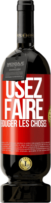 49,95 € Envoi gratuit | Vin rouge Édition Premium MBS® Réserve Osez faire bouger les choses Étiquette Rouge. Étiquette personnalisable Réserve 12 Mois Récolte 2016 Tempranillo