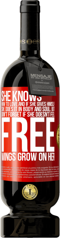 49,95 € Free Shipping | Red Wine Premium Edition MBS® Reserve He knows how to love, and if he gives himself, he does it in body and soul. But, don't forget, if you don't feel free, your Red Label. Customizable label Reserve 12 Months Harvest 2016 Tempranillo