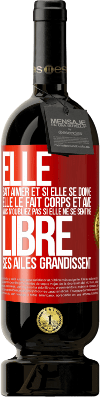 49,95 € Envoi gratuit | Vin rouge Édition Premium MBS® Réserve Elle sait aimer et si elle se donne, elle le fait corps et âme. Mais n'oubliez pas si elle ne se sent pas libre, ses ailes grand Étiquette Rouge. Étiquette personnalisable Réserve 12 Mois Récolte 2015 Tempranillo