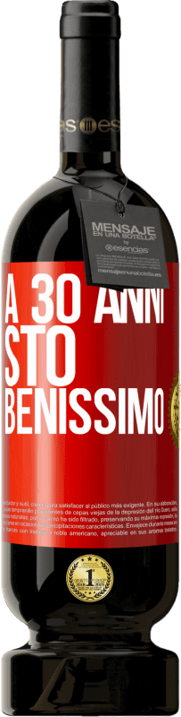 49,95 € Spedizione Gratuita | Vino rosso Edizione Premium MBS® Riserva A 30 anni, sto benissimo Etichetta Rossa. Etichetta personalizzabile Riserva 12 Mesi Raccogliere 2015 Tempranillo