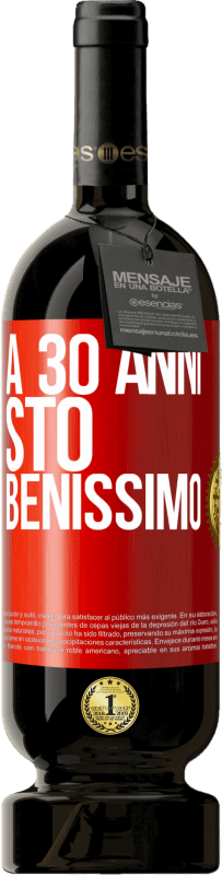 49,95 € Spedizione Gratuita | Vino rosso Edizione Premium MBS® Riserva A 30 anni, sto benissimo Etichetta Rossa. Etichetta personalizzabile Riserva 12 Mesi Raccogliere 2016 Tempranillo