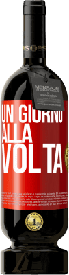 49,95 € Spedizione Gratuita | Vino rosso Edizione Premium MBS® Riserva Un giorno alla volta Etichetta Rossa. Etichetta personalizzabile Riserva 12 Mesi Raccogliere 2014 Tempranillo