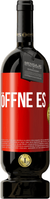 49,95 € Kostenloser Versand | Rotwein Premium Ausgabe MBS® Reserve Öffne es Rote Markierung. Anpassbares Etikett Reserve 12 Monate Ernte 2016 Tempranillo