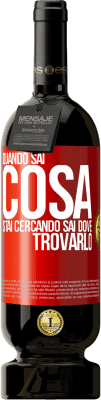49,95 € Spedizione Gratuita | Vino rosso Edizione Premium MBS® Riserva Quando sai cosa stai cercando, sai dove trovarlo Etichetta Rossa. Etichetta personalizzabile Riserva 12 Mesi Raccogliere 2016 Tempranillo