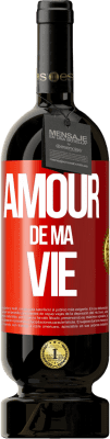 49,95 € Envoi gratuit | Vin rouge Édition Premium MBS® Réserve Amour de ma vie Étiquette Rouge. Étiquette personnalisable Réserve 12 Mois Récolte 2014 Tempranillo