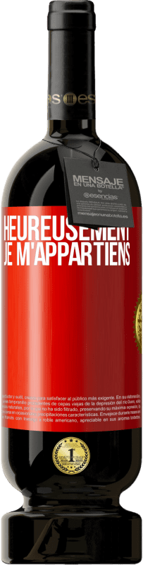 49,95 € Envoi gratuit | Vin rouge Édition Premium MBS® Réserve Heureusement, je m'appartiens Étiquette Rouge. Étiquette personnalisable Réserve 12 Mois Récolte 2016 Tempranillo