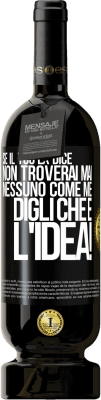 49,95 € Spedizione Gratuita | Vino rosso Edizione Premium MBS® Riserva Se il tuo ex dice non troverai mai nessuno come me, digli che è l'idea! Etichetta Nera. Etichetta personalizzabile Riserva 12 Mesi Raccogliere 2016 Tempranillo