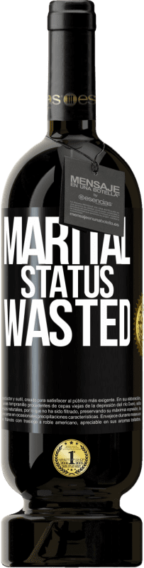 49,95 € Free Shipping | Red Wine Premium Edition MBS® Reserve Marital status: wasted Black Label. Customizable label Reserve 12 Months Harvest 2015 Tempranillo