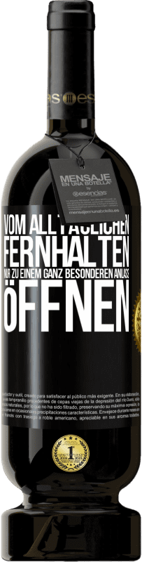 49,95 € Kostenloser Versand | Rotwein Premium Ausgabe MBS® Reserve Vom alltäglichen fernhalten. Nur zu einem ganz besonderen Anlass öffnen Schwarzes Etikett. Anpassbares Etikett Reserve 12 Monate Ernte 2015 Tempranillo