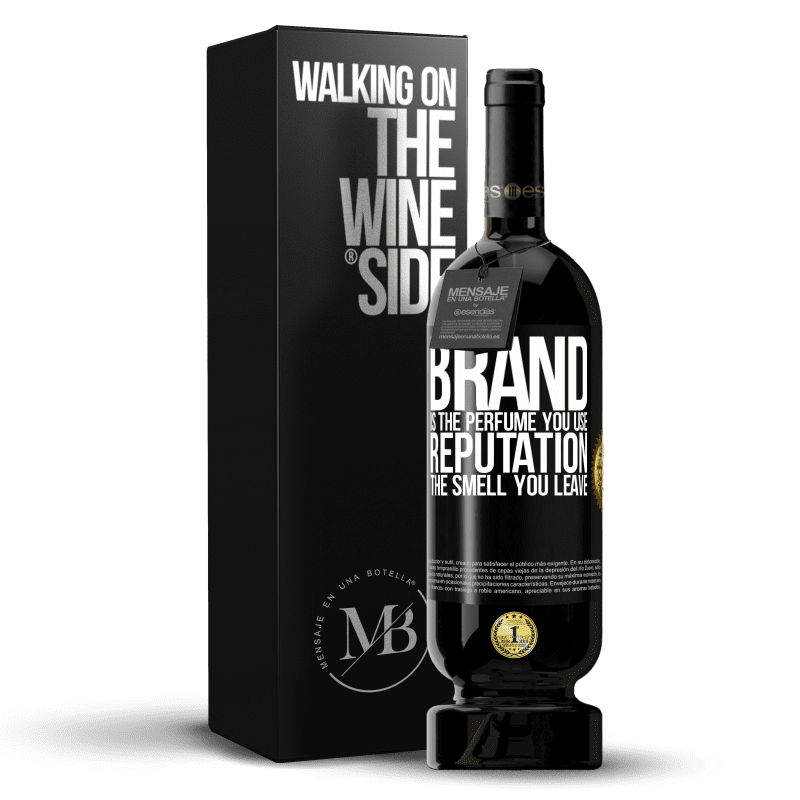 39,95 € Free Shipping | Red Wine Premium Edition MBS® Reserva Brand is the perfume you use. Reputation, the smell you leave Black Label. Customizable label Reserva 12 Months Harvest 2014 Tempranillo