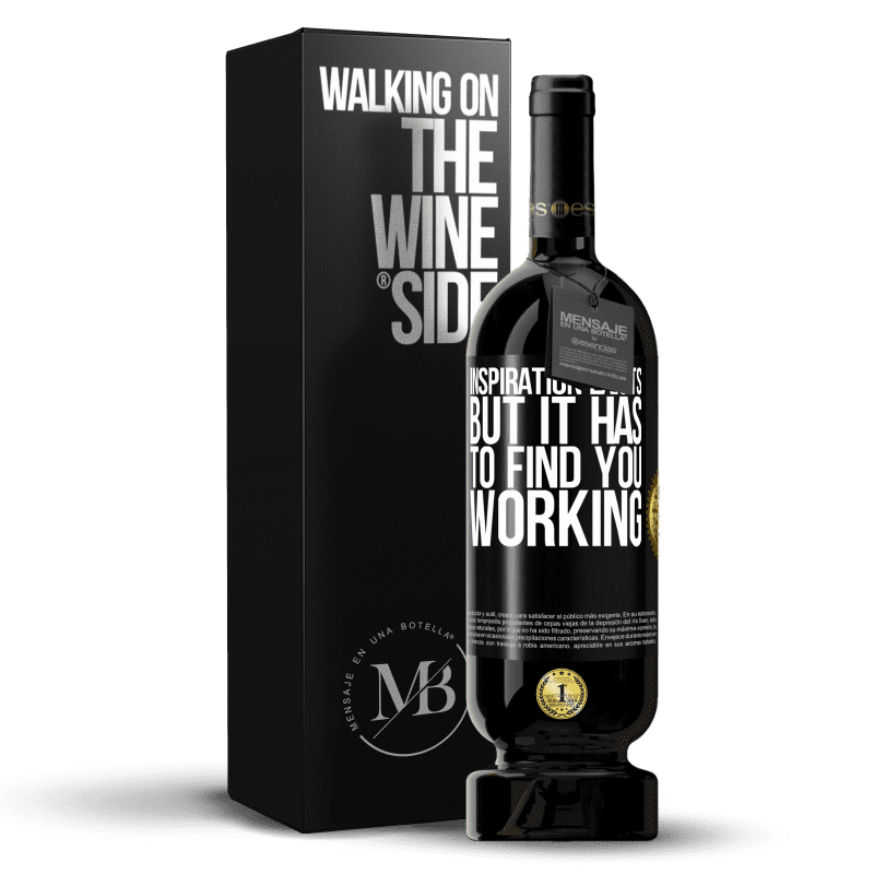 39,95 € Free Shipping | Red Wine Premium Edition MBS® Reserva Inspiration exists, but it has to find you working Black Label. Customizable label Reserva 12 Months Harvest 2014 Tempranillo