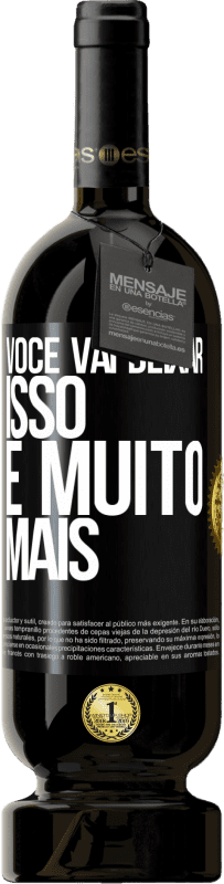 49,95 € Envio grátis | Vinho tinto Edição Premium MBS® Reserva Você vai deixar isso e muito mais Etiqueta Preta. Etiqueta personalizável Reserva 12 Meses Colheita 2015 Tempranillo