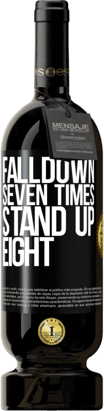 49,95 € Free Shipping | Red Wine Premium Edition MBS® Reserve Falldown seven times. Stand up eight Black Label. Customizable label Reserve 12 Months Harvest 2016 Tempranillo