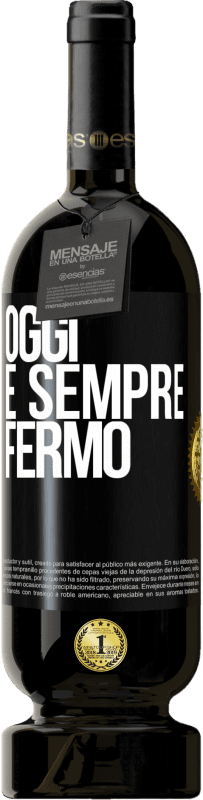 49,95 € Spedizione Gratuita | Vino rosso Edizione Premium MBS® Riserva Oggi è sempre fermo Etichetta Nera. Etichetta personalizzabile Riserva 12 Mesi Raccogliere 2015 Tempranillo