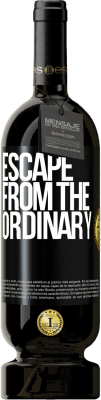49,95 € Free Shipping | Red Wine Premium Edition MBS® Reserve Escape from the ordinary Black Label. Customizable label Reserve 12 Months Harvest 2014 Tempranillo