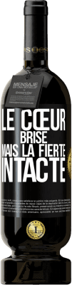 49,95 € Envoi gratuit | Vin rouge Édition Premium MBS® Réserve Le cœur brisé. Mais la fierté intacte Étiquette Noire. Étiquette personnalisable Réserve 12 Mois Récolte 2015 Tempranillo