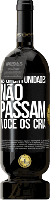 49,95 € Envio grátis | Vinho tinto Edição Premium MBS® Reserva As oportunidades não passam. Você os cria Etiqueta Preta. Etiqueta personalizável Reserva 12 Meses Colheita 2014 Tempranillo