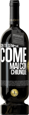 49,95 € Spedizione Gratuita | Vino rosso Edizione Premium MBS® Riserva Con te sempre come mai con chiunque Etichetta Nera. Etichetta personalizzabile Riserva 12 Mesi Raccogliere 2016 Tempranillo