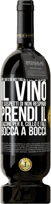 49,95 € Spedizione Gratuita | Vino rosso Edizione Premium MBS® Riserva Apri questa bottiglia e lascia respirare il vino. Se sospetti di non respirare, prendi il flacone per il collo e fallo bocca Etichetta Nera. Etichetta personalizzabile Riserva 12 Mesi Raccogliere 2014 Tempranillo