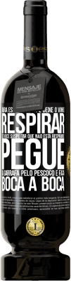 49,95 € Envio grátis | Vinho tinto Edição Premium MBS® Reserva Abra esta garrafa e deixe o vinho respirar. Se você suspeitar que não está respirando, pegue a garrafa pelo pescoço e faça Etiqueta Preta. Etiqueta personalizável Reserva 12 Meses Colheita 2016 Tempranillo
