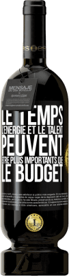 49,95 € Envoi gratuit | Vin rouge Édition Premium MBS® Réserve Le temps, l'énergie et le talent peuvent être plus importants que le budget Étiquette Noire. Étiquette personnalisable Réserve 12 Mois Récolte 2015 Tempranillo