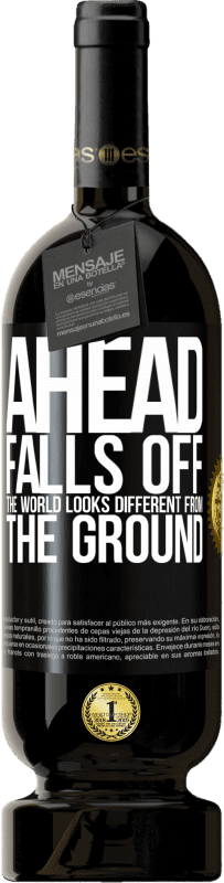 49,95 € 免费送货 | 红酒 高级版 MBS® 预订 来吧跌倒。世界看起来与地面不同 黑标. 可自定义的标签 预订 12 个月 收成 2015 Tempranillo