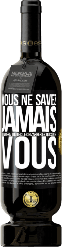 49,95 € Envoi gratuit | Vin rouge Édition Premium MBS® Réserve Vous ne savez jamais qui aimera toutes les bizarreries qui sont en vous Étiquette Noire. Étiquette personnalisable Réserve 12 Mois Récolte 2015 Tempranillo