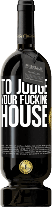 49,95 € 送料無料 | 赤ワイン プレミアム版 MBS® 予約する あなたのクソハウスを判断するには ブラックラベル. カスタマイズ可能なラベル 予約する 12 月 収穫 2015 Tempranillo